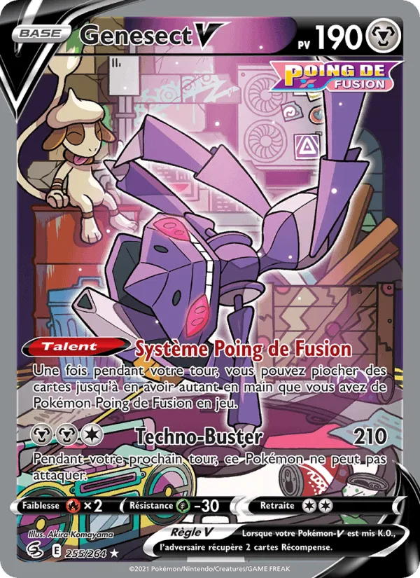Genesect V · Poing de Fusion 255/264