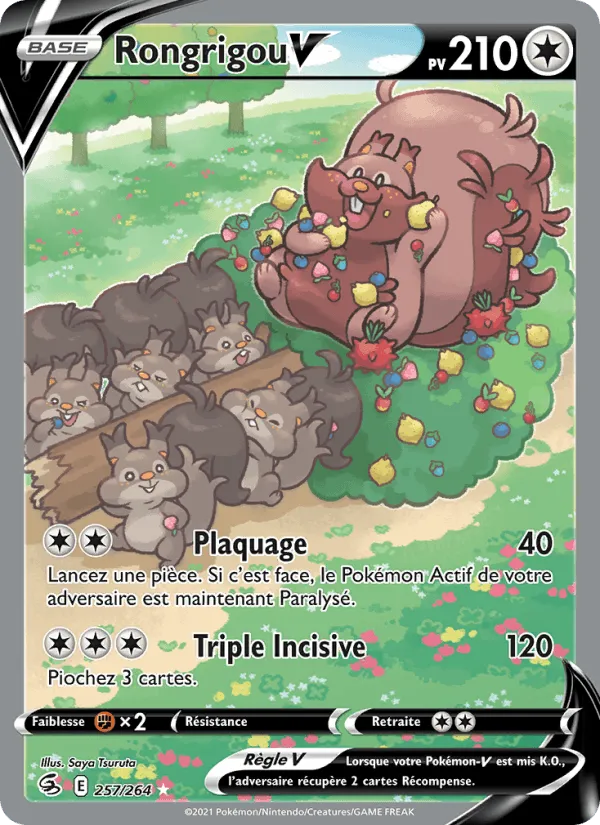 Rongrigou V · Poing de Fusion 257/264