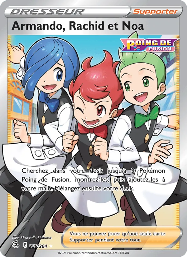 Armando, Rachid et Noa · Poing de Fusion 258/264