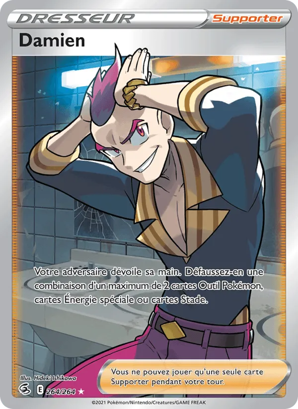 Damien · Poing de Fusion 264/264