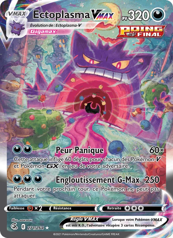 Ectoplasma VMAX · Poing de Fusion 271/264