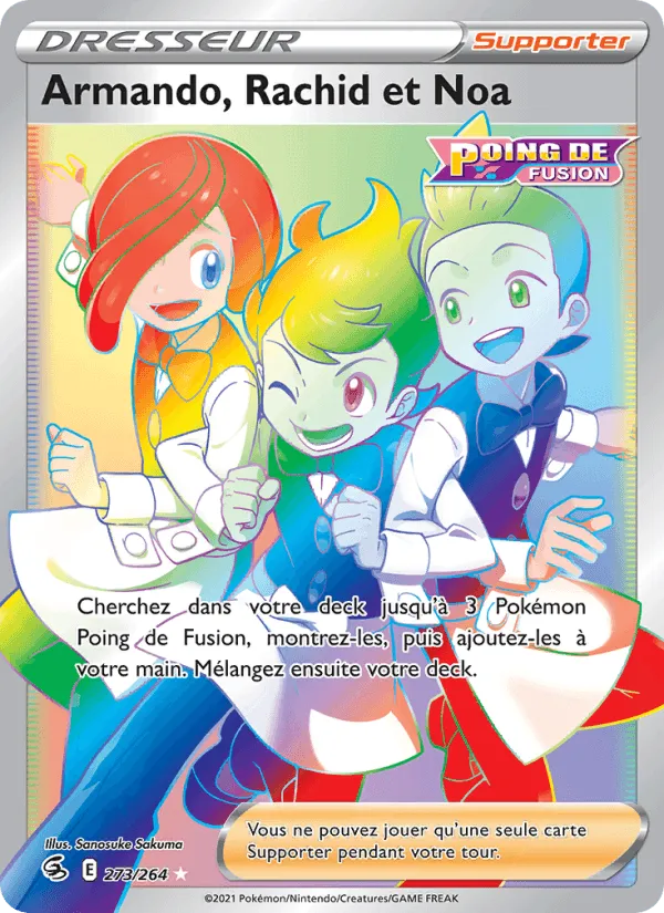Armando, Rachid et Noa · Poing de Fusion 273/264