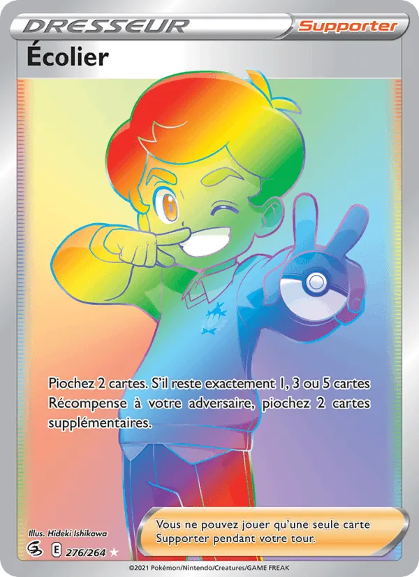 Écolier · Poing de Fusion 276/264
