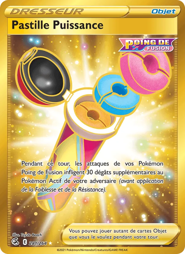 Pastille Puissance · Poing de Fusion 281/264