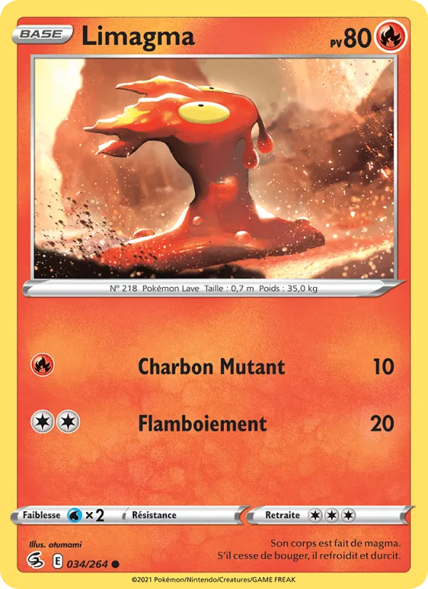 Limagma · Poing de Fusion 34/264