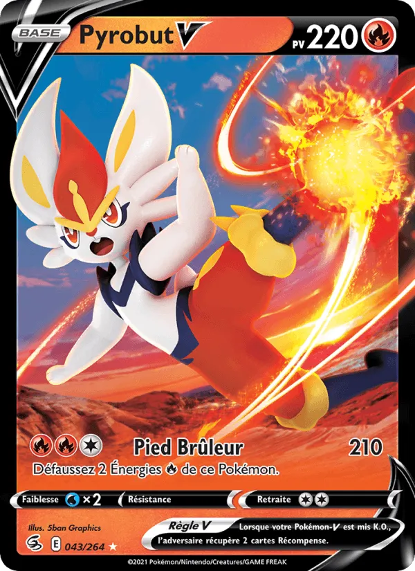 Pyrobut V · Poing de Fusion 43/264