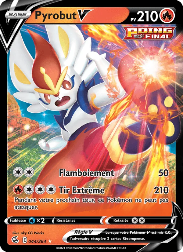 Pyrobut V · Poing de Fusion 44/264