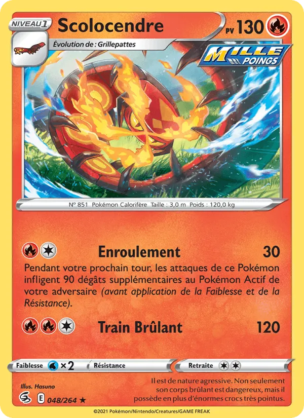 Scolocendre · Poing de Fusion 48/264