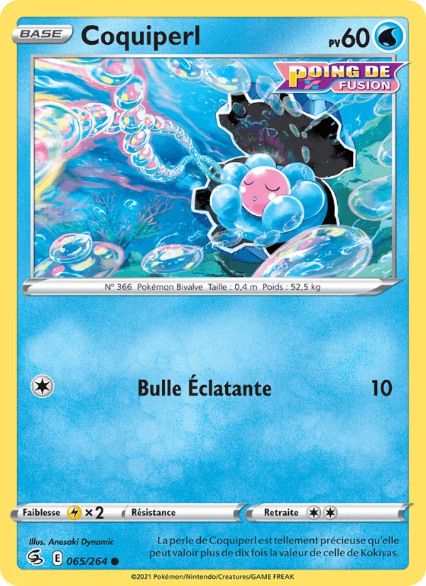 Coquiperl · Poing de Fusion 65/264