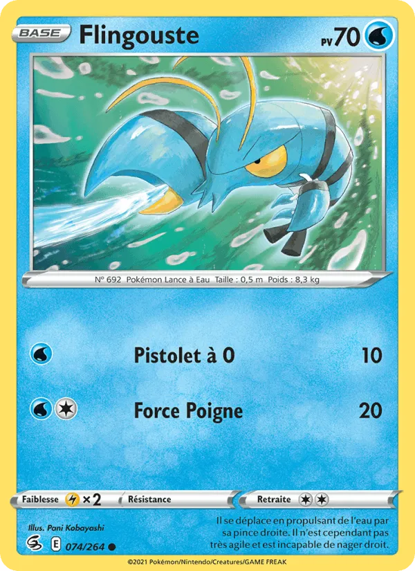 Flingouste · Poing de Fusion 74/264