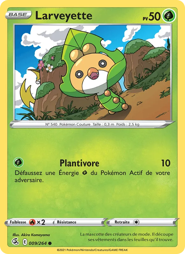 Larveyette · Poing de Fusion 9/264