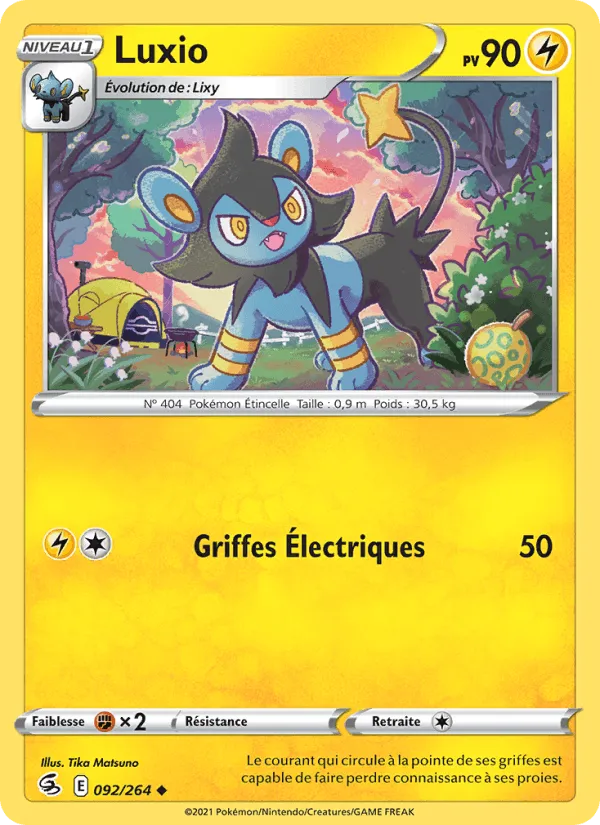 Luxio · Poing de Fusion 92/264