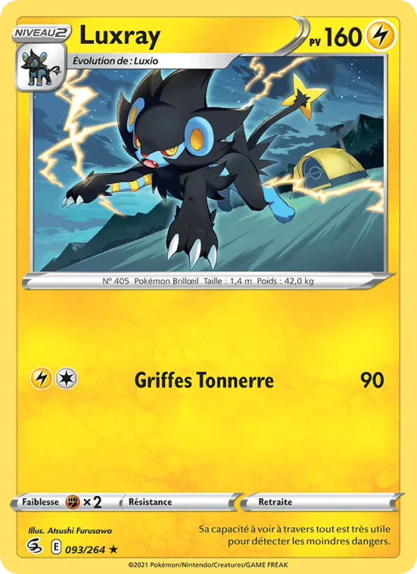 Luxray · Poing de Fusion 93/264