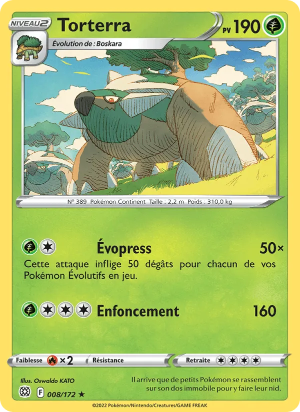 Torterra · Stars Étincelantes 008/172