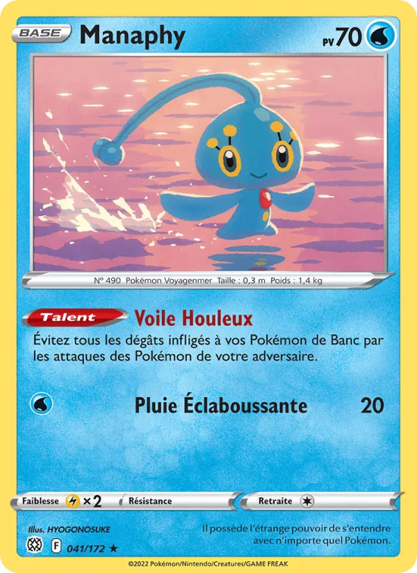 Manaphy · Stars Étincelantes 041/172
