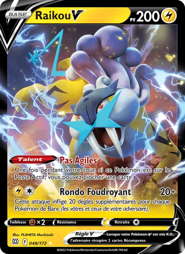 Raikou V · Stars Étincelantes 048/172