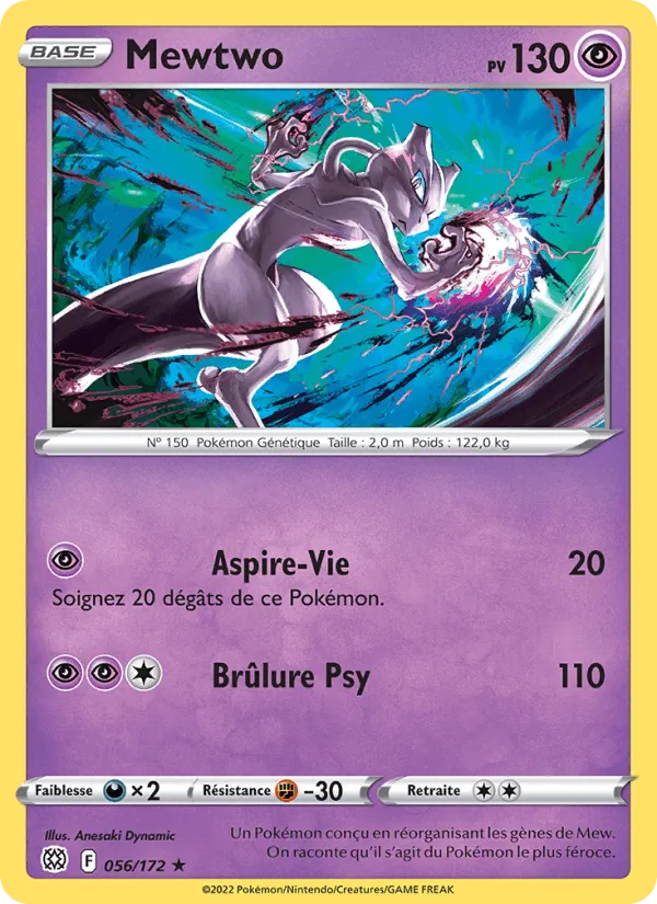 Mewtwo · Stars Étincelantes 056/172