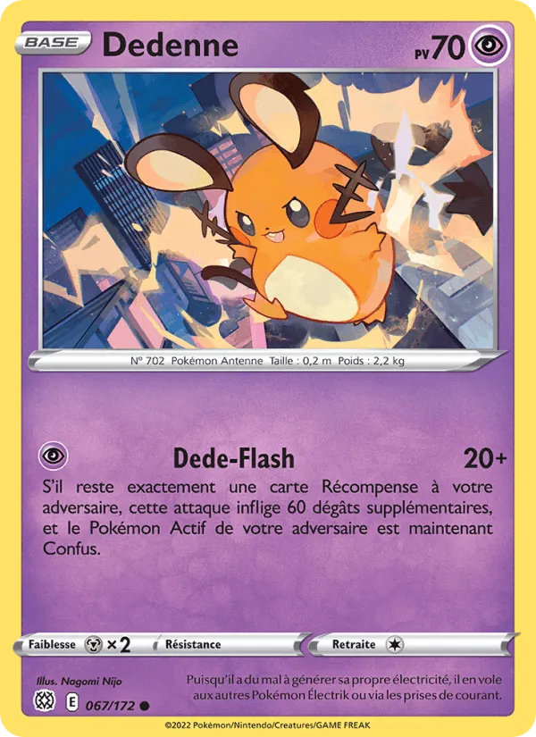 Dedenne · Stars Étincelantes 067/172