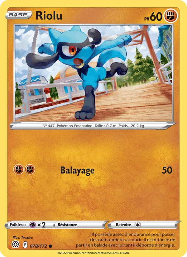 Riolu · Stars Étincelantes 078/172