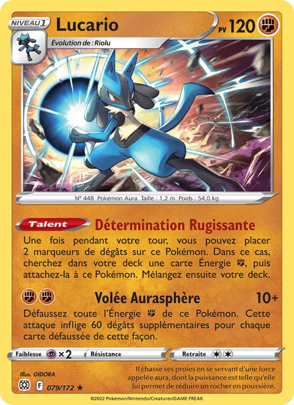 Lucario · Stars Étincelantes 079/172