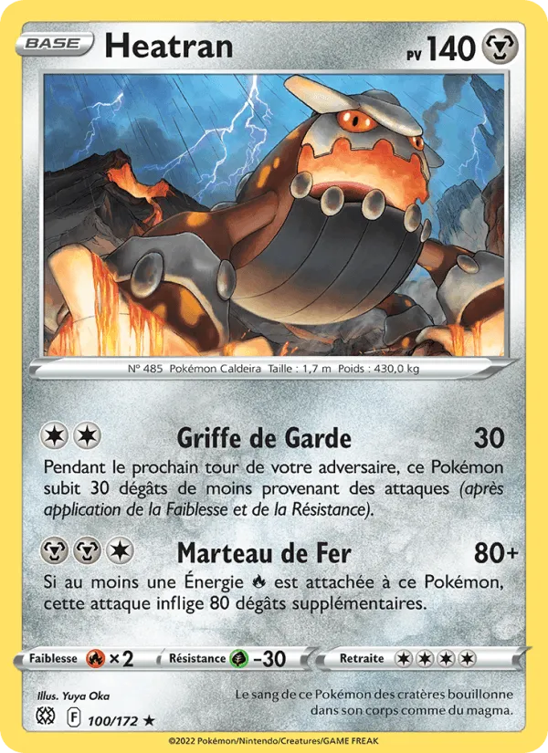 Heatran · Stars Étincelantes 100/172