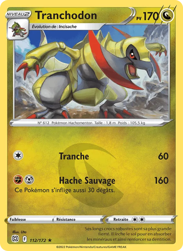 Tranchodon · Stars Étincelantes 112/172