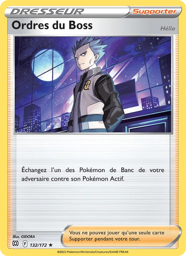 Ordres du Boss · Stars Étincelantes 132/172