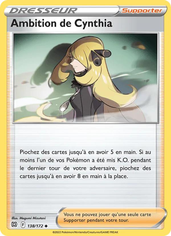 Ambition de Cynthia · Stars Étincelantes 138/172