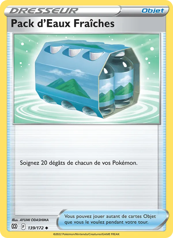 Pack d'Eaux Fraîches · Stars Étincelantes 139/172