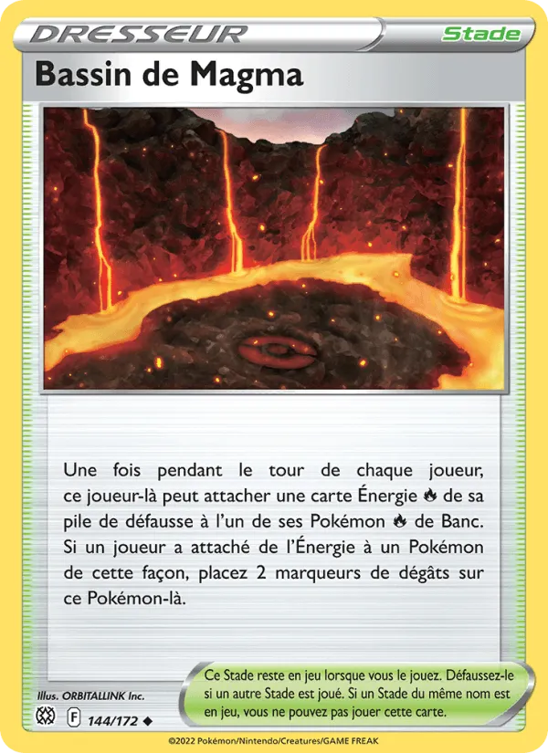 Bassin de Magma · Stars Étincelantes 144/172