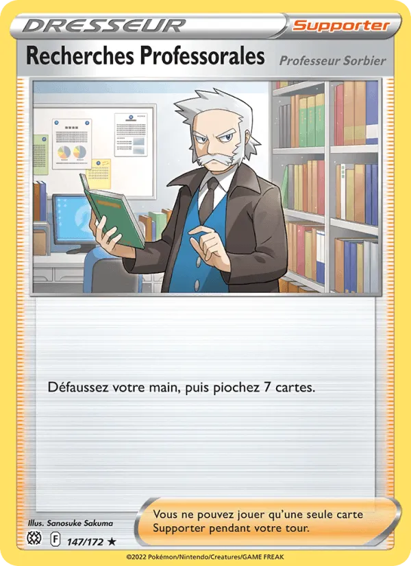 Recherches Professorales · Stars Étincelantes 147/172