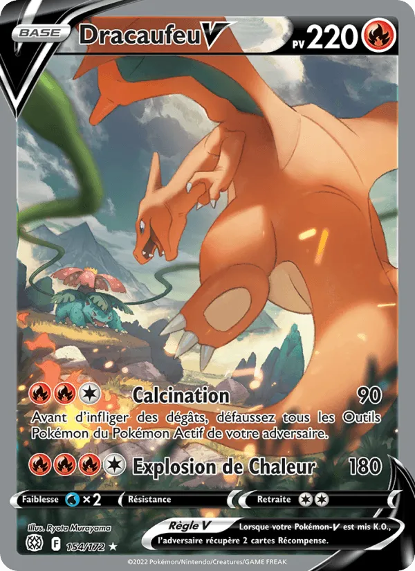 Dracaufeu V · Stars Étincelantes 154/172