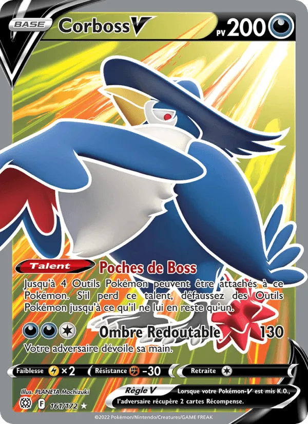 Corboss V · Stars Étincelantes 161/172