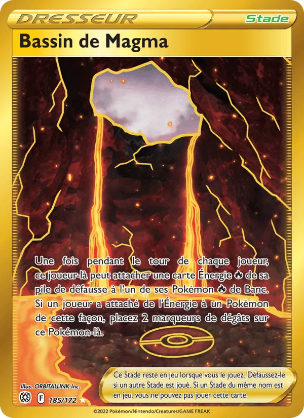 Bassin de Magma · Stars Étincelantes 185/172