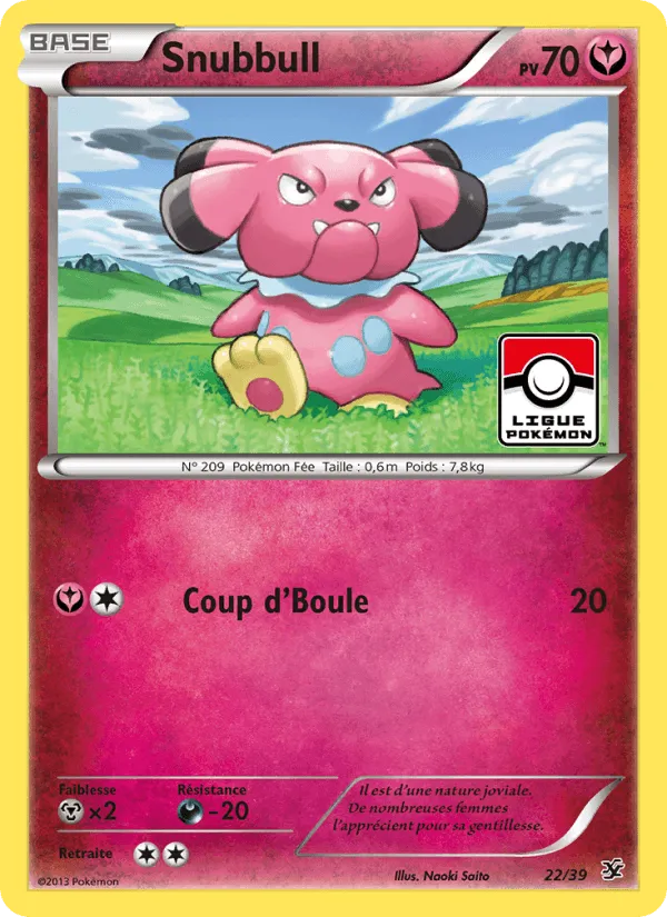 Snubbull · Bienvenue à Kalos 22/39