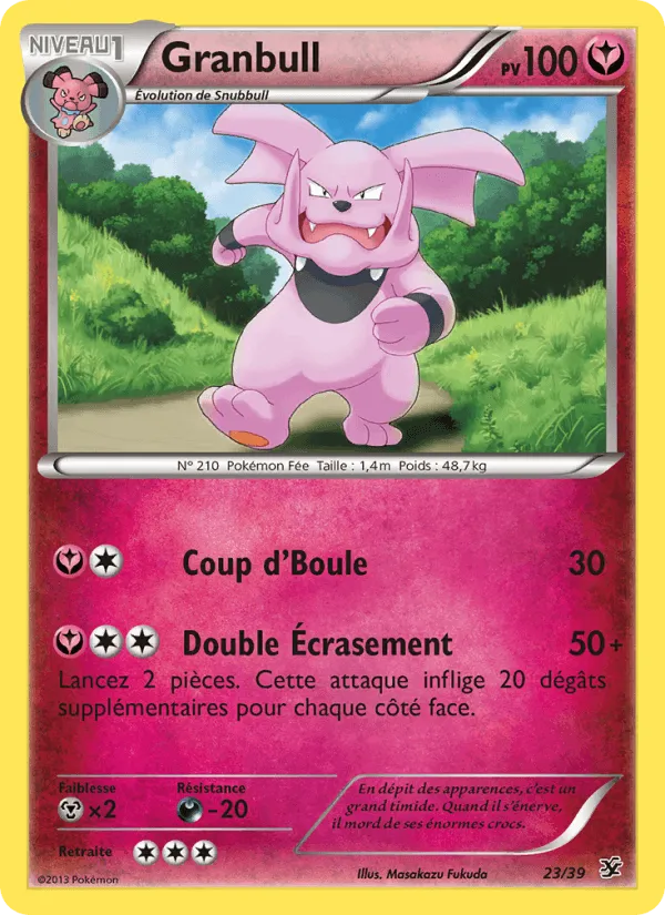 Granbull · Bienvenue à Kalos 23/39