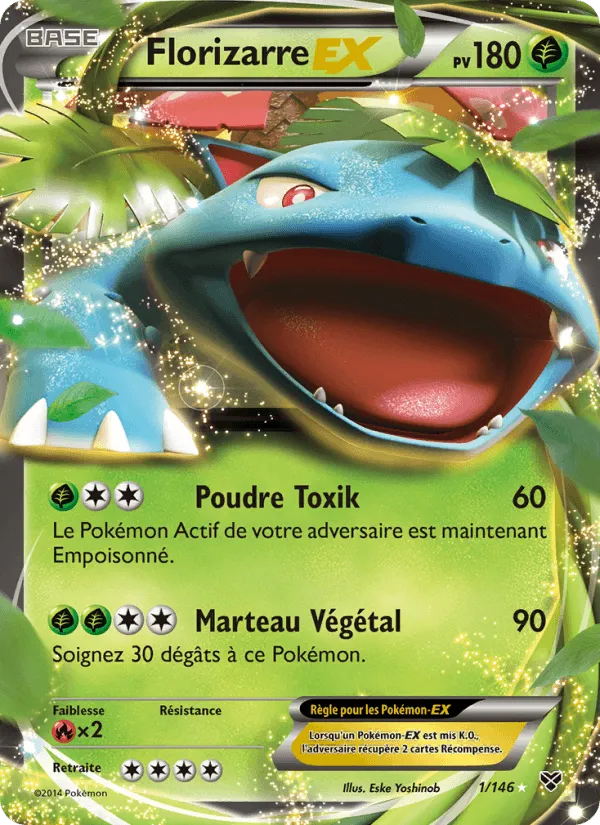 Florizarre EX · XY 1/146
