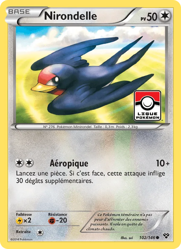 Nirondelle · XY 102/146