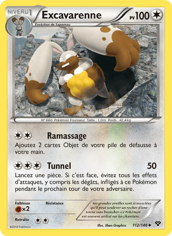 Excavarenne · XY 112/146