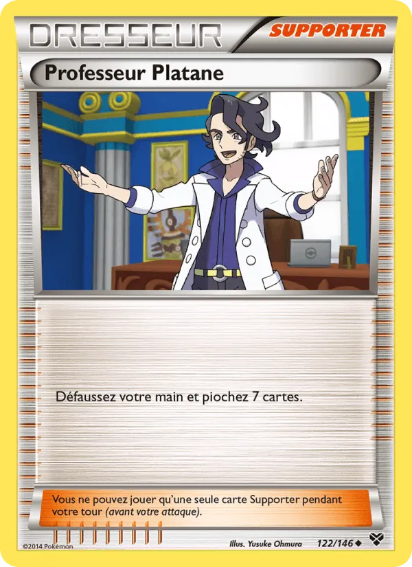 Professeur Platane · XY 122/146
