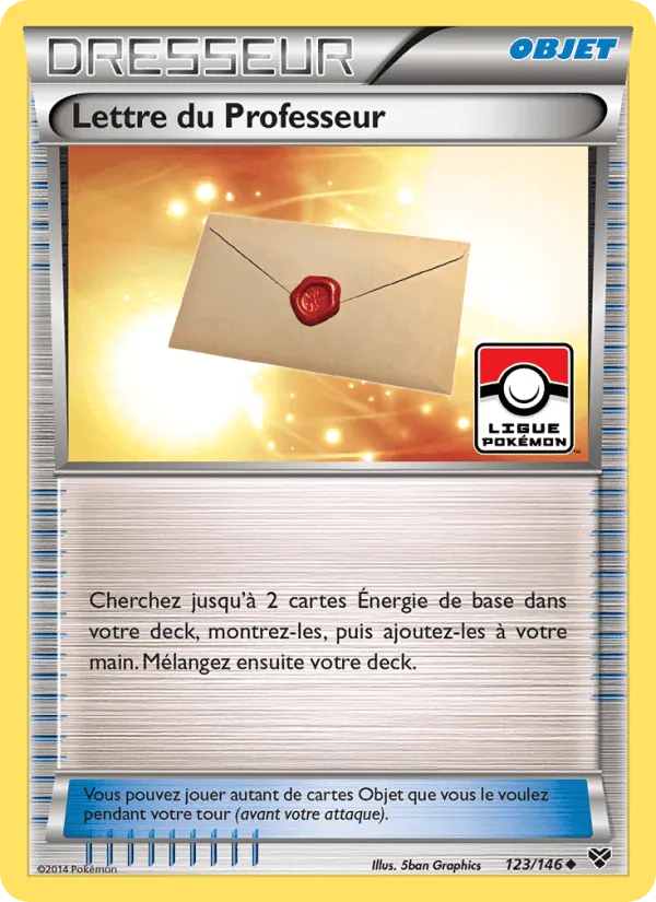 Lettre du Professeur · XY 123/146