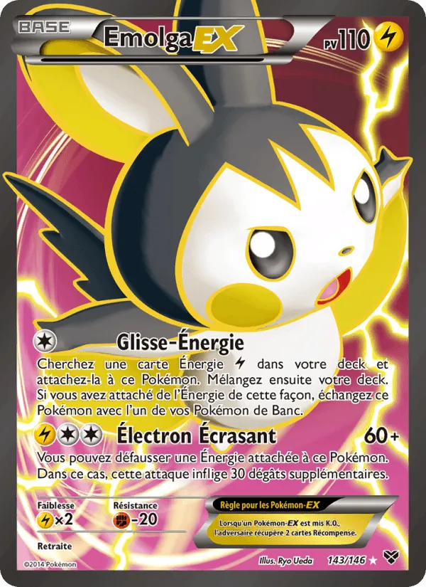 Emolga EX · XY 143/146