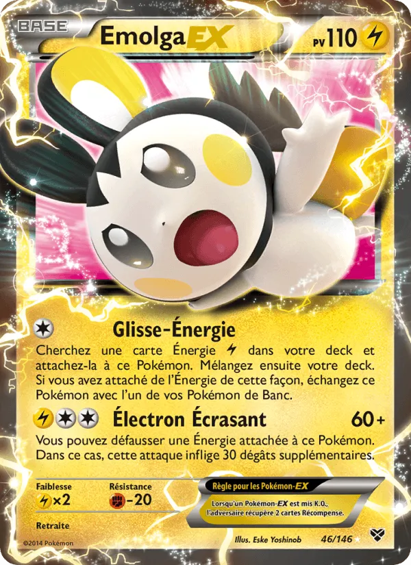 Emolga EX · XY 46/146