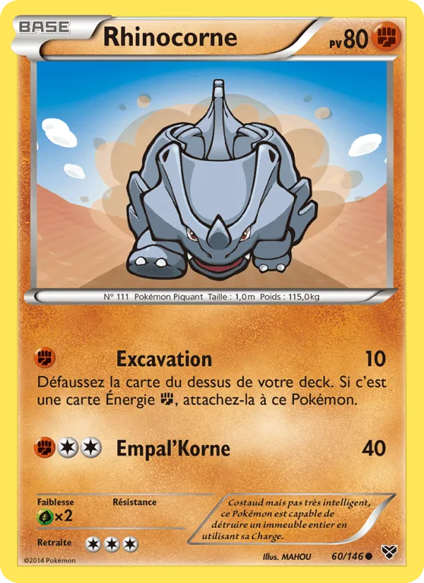 Rhinocorne · XY 60/146