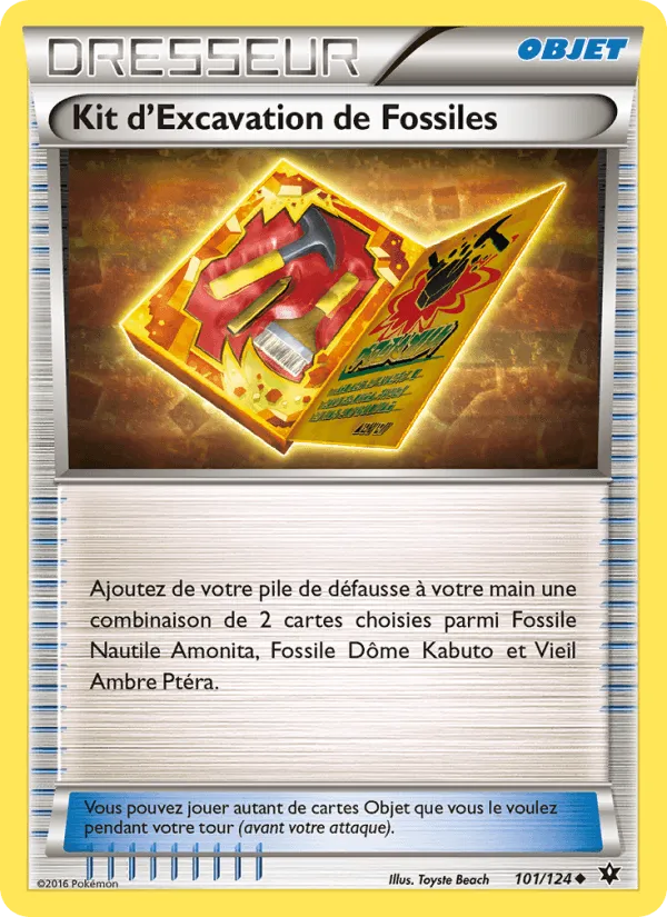 Kit d'Excavation de Fossiles · Impact des Destins 101/124