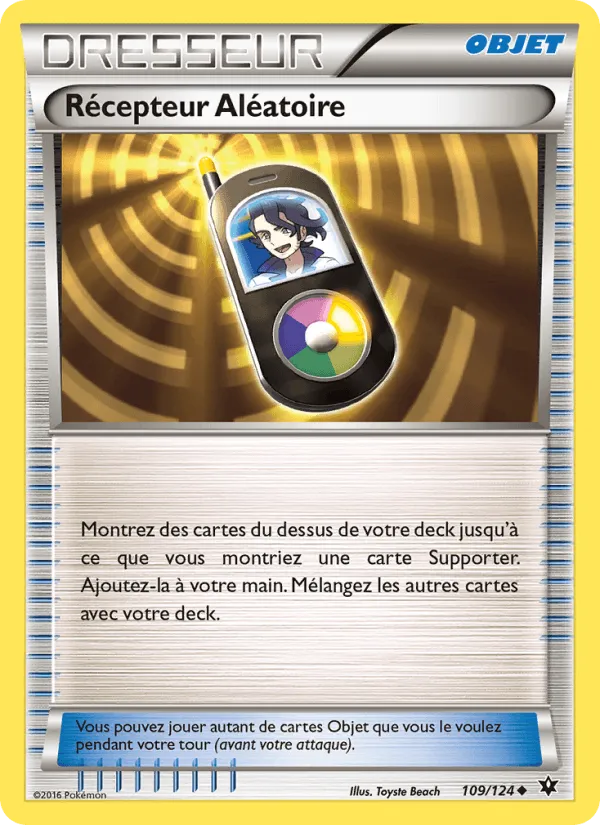 Récepteur Aléatoire · Impact des Destins 109/124