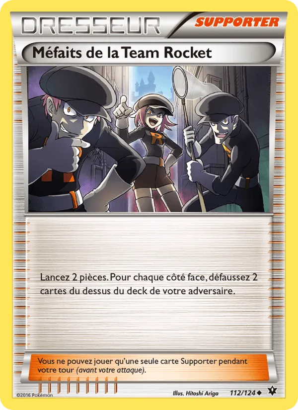 Méfaits de la Team Rocket · Impact des Destins 112/124