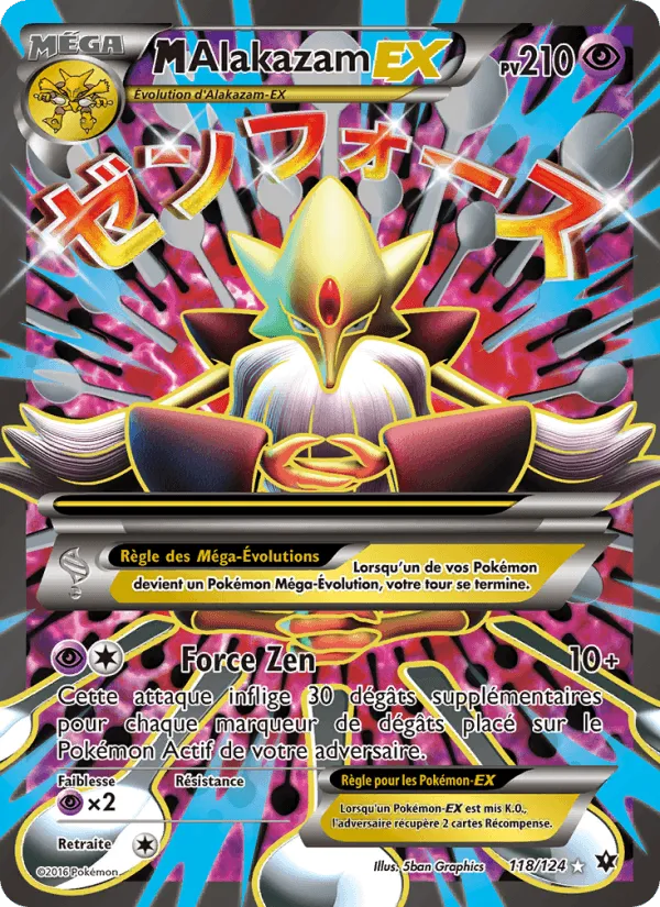 M-Alakazam EX · Impact des Destins 118/124