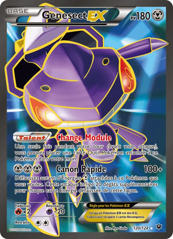 Genesect EX · Impact des Destins 120/124