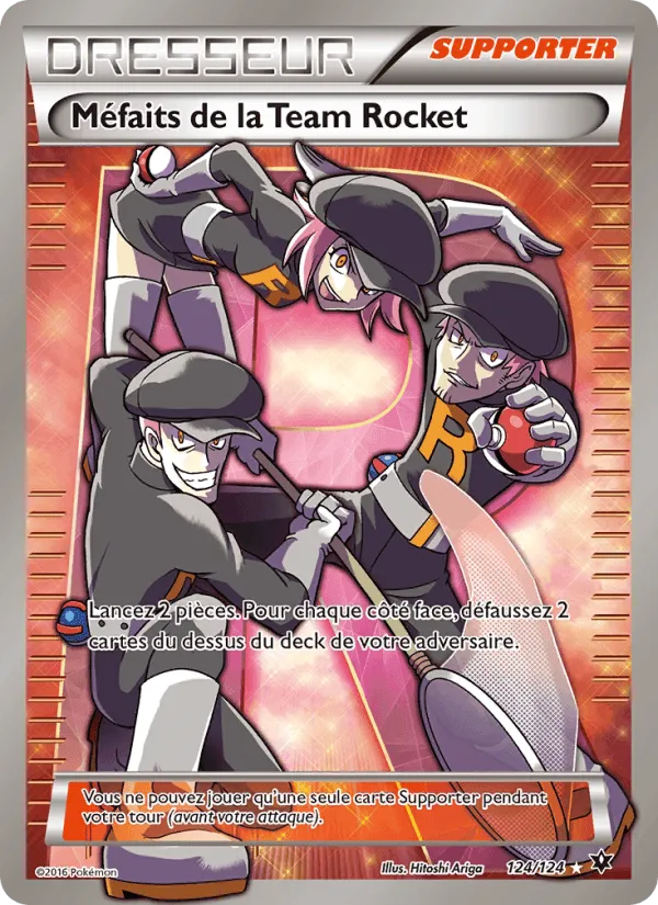 Méfaits de la Team Rocket · Impact des Destins 124/124